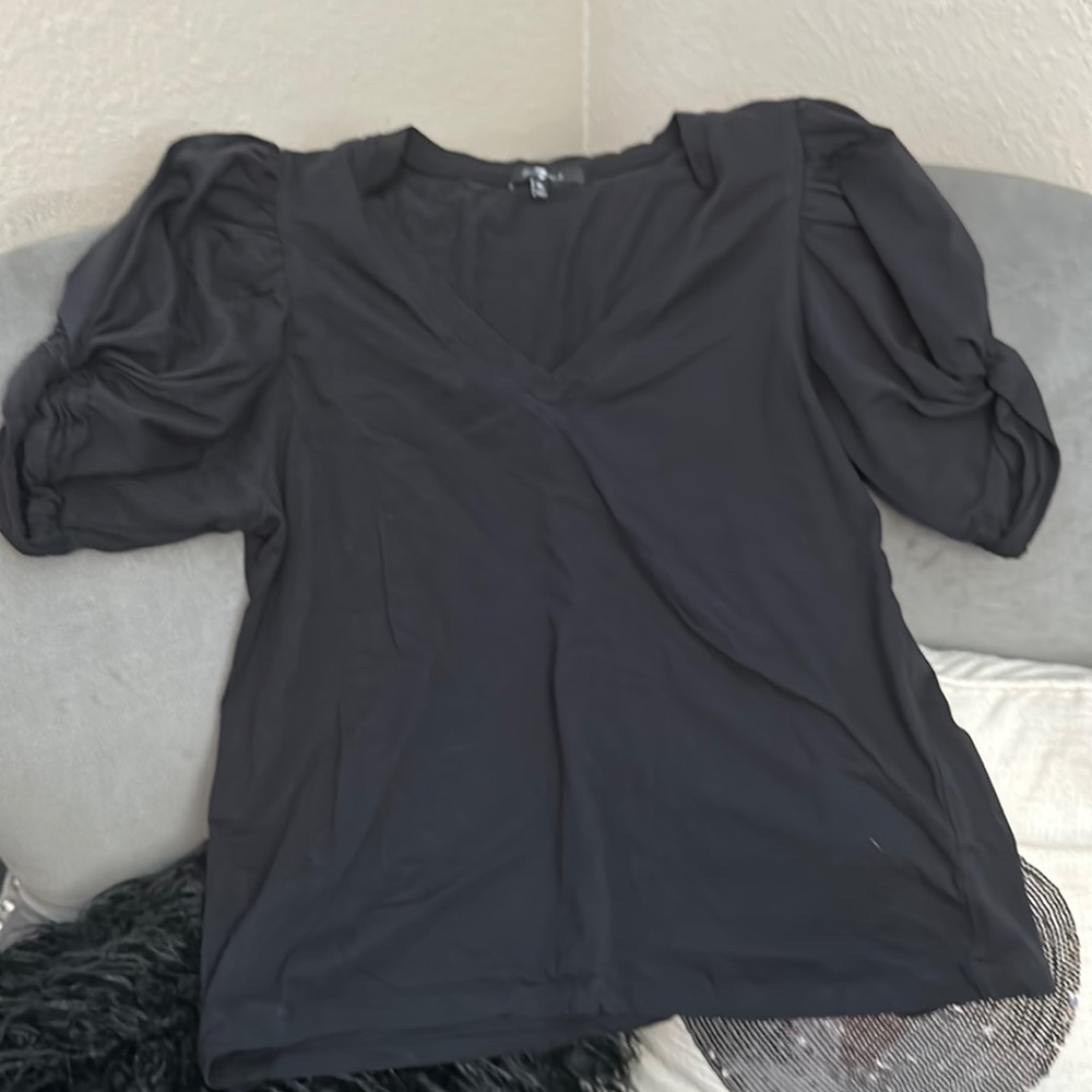 7 For All Man Kind Puff Sleeve T Shirt